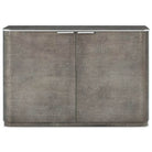 Hudson Storage Chest in Pebble Grey by Theodore Alexander