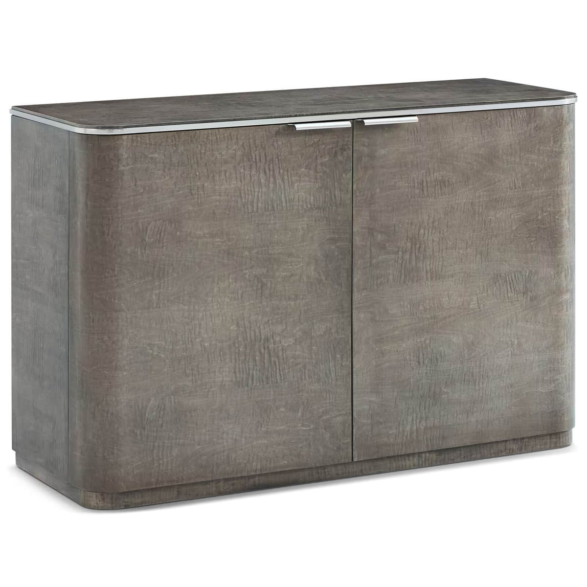 Hudson Storage Chest in Pebble Grey by Theodore Alexander