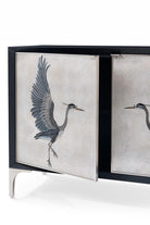 Origins Heron Wooden Chest by Theodore Alexander