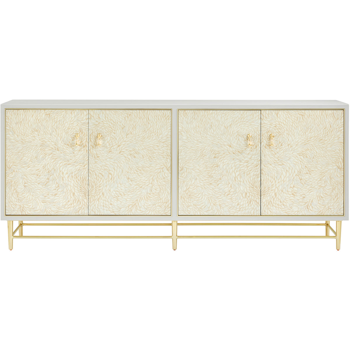 Judith Leiber 4-Door Credenza II by Theodore Alexander