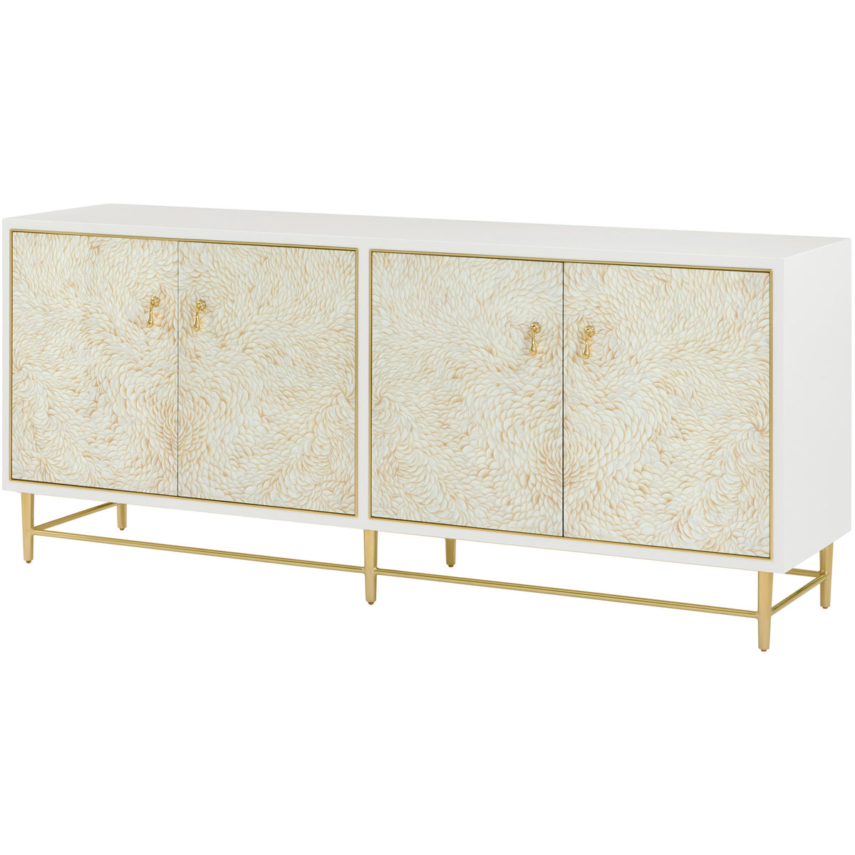 Judith Leiber 4-Door Credenza II by Theodore Alexander