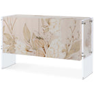 Bouquet 2 Door Cabinet in Buttercream by Theodore Alexander