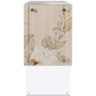 Bouquet 2 Door Cabinet in Buttercream by Theodore Alexander