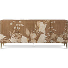 Bouquet 4 Door Sideboard in Toasted Cashew by Theodore Alexander