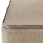 Repose Media Cabinet in Grey Oak by Theodore Alexander