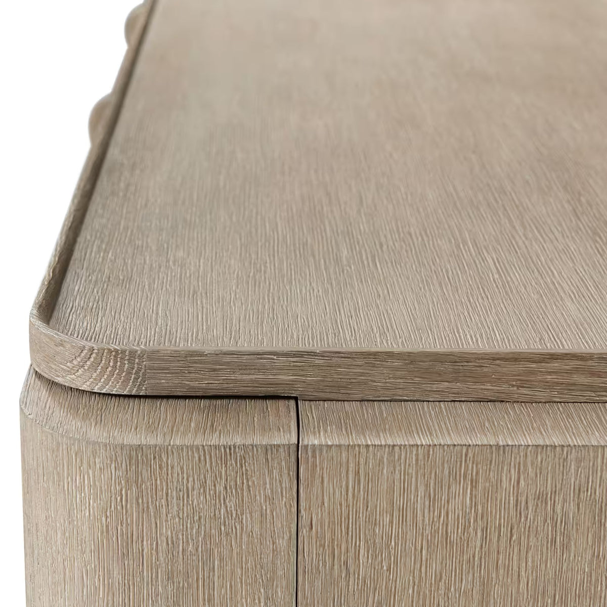 Repose Media Cabinet in Grey Oak by Theodore Alexander