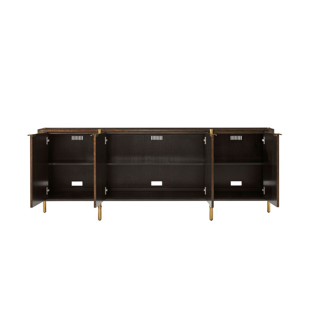 Kesden Sideboard with Brass Accent by Theodore Alexander