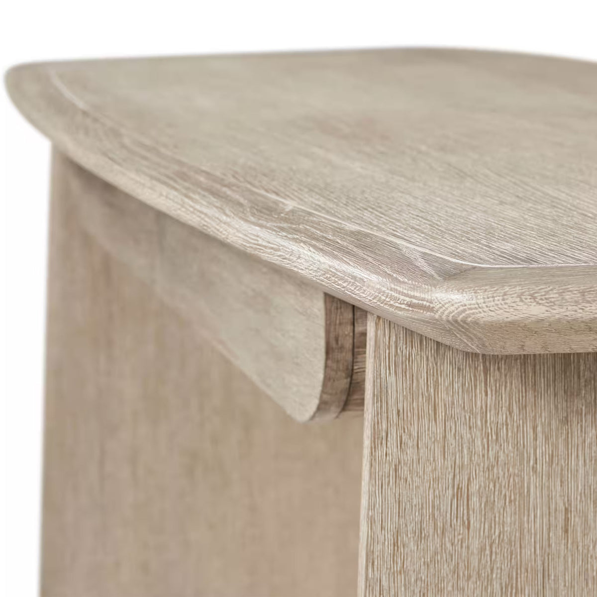 Repose Wooden Desk in Grey Oak by Theodore Alexander