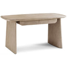 Repose Wooden Desk in Grey Oak by Theodore Alexander