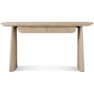 Repose Wooden Desk in Grey Oak by Theodore Alexander