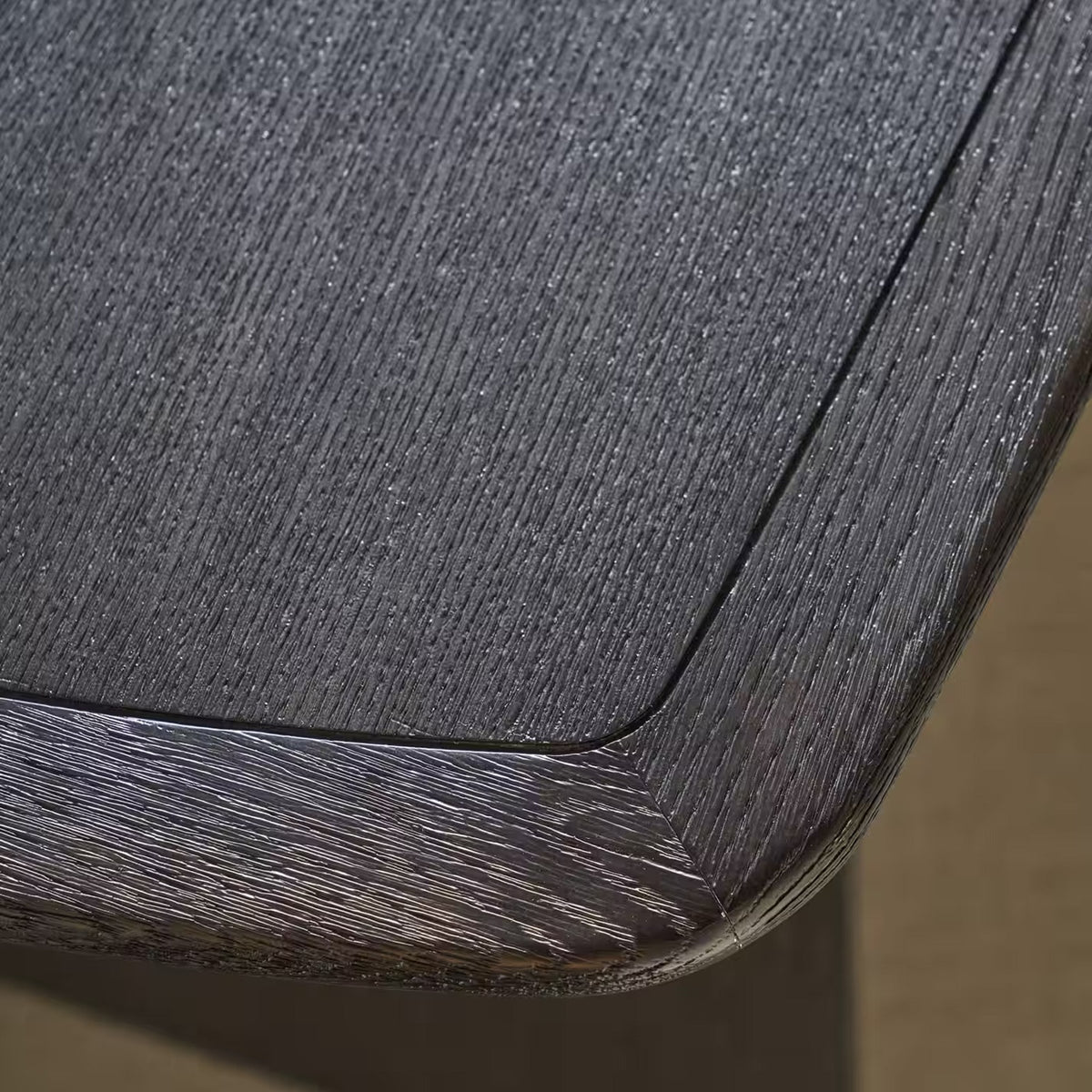 Repose Wooden Desk in Charcoal Oak by Theodore Alexander