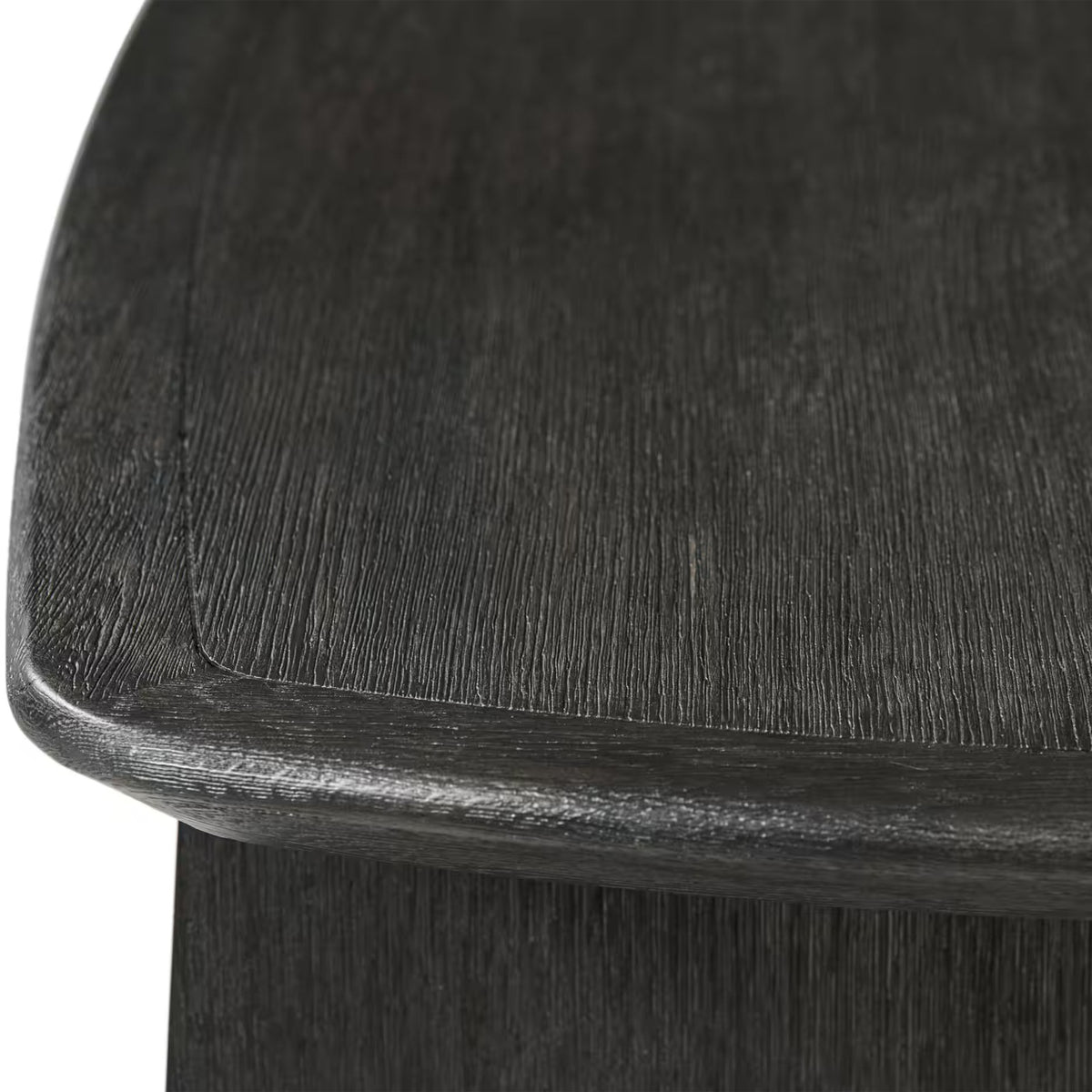 Repose Wooden Desk in Charcoal Oak by Theodore Alexander