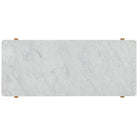Kesden Bianco Marble Top Desk by Theodore Alexander