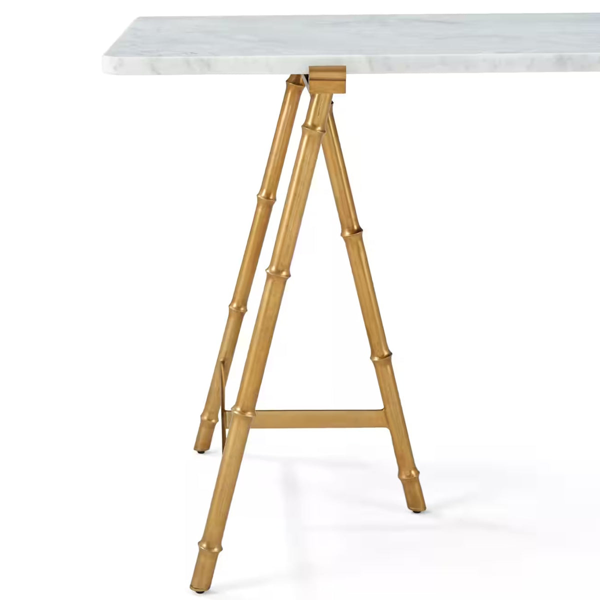 Kesden Bianco Marble Top Desk by Theodore Alexander