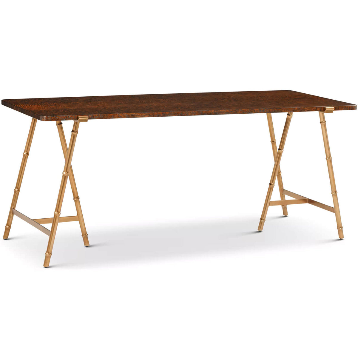 Kesden Desk in Ash Burl by Theodore Alexander