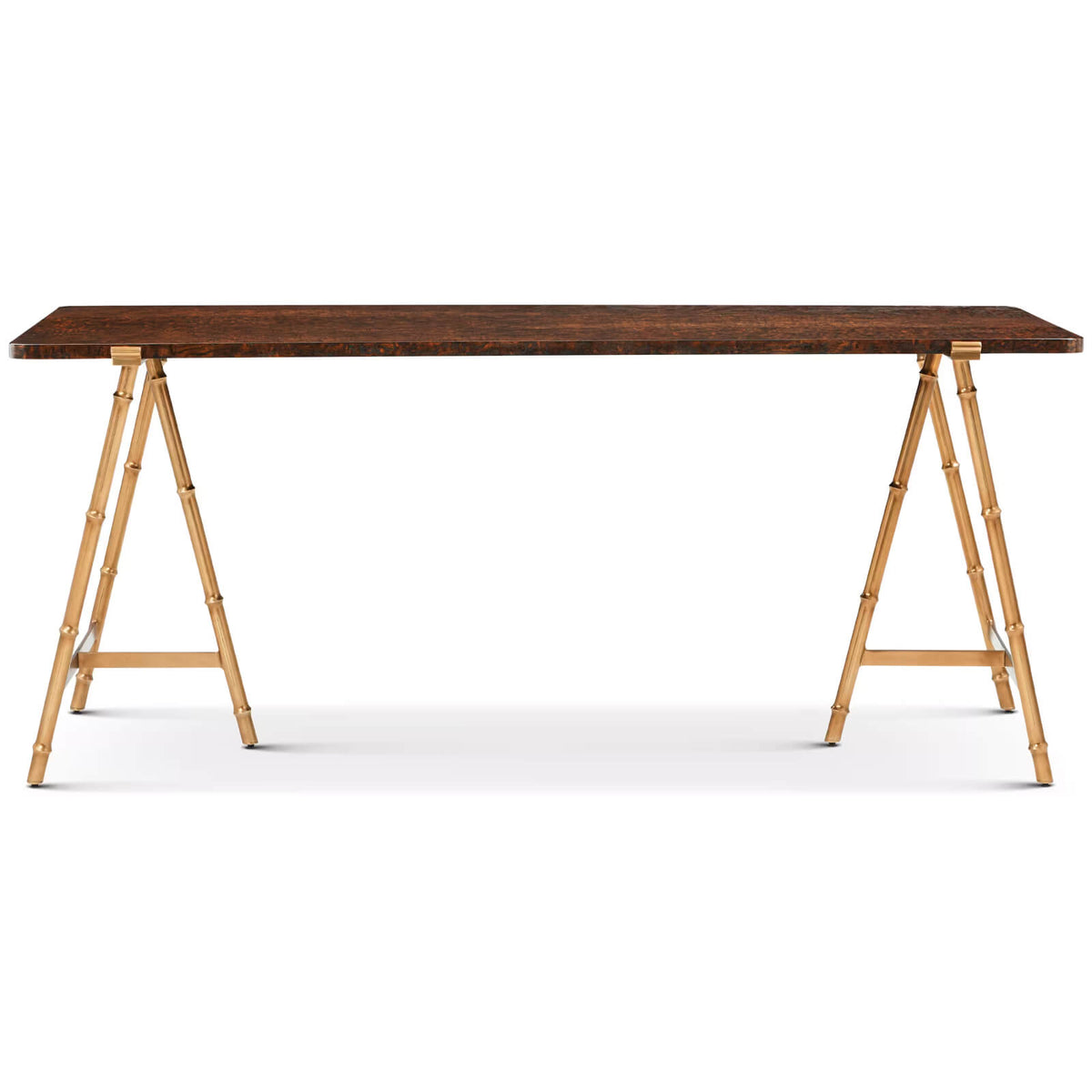 Kesden Desk in Ash Burl by Theodore Alexander
