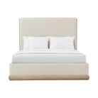 Repose Upholstered Bed in Grey Oak - UK King by Theodore Alexander