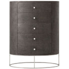 Payton Tall Chest of Drawers in Tempest by Theodore Alexander
