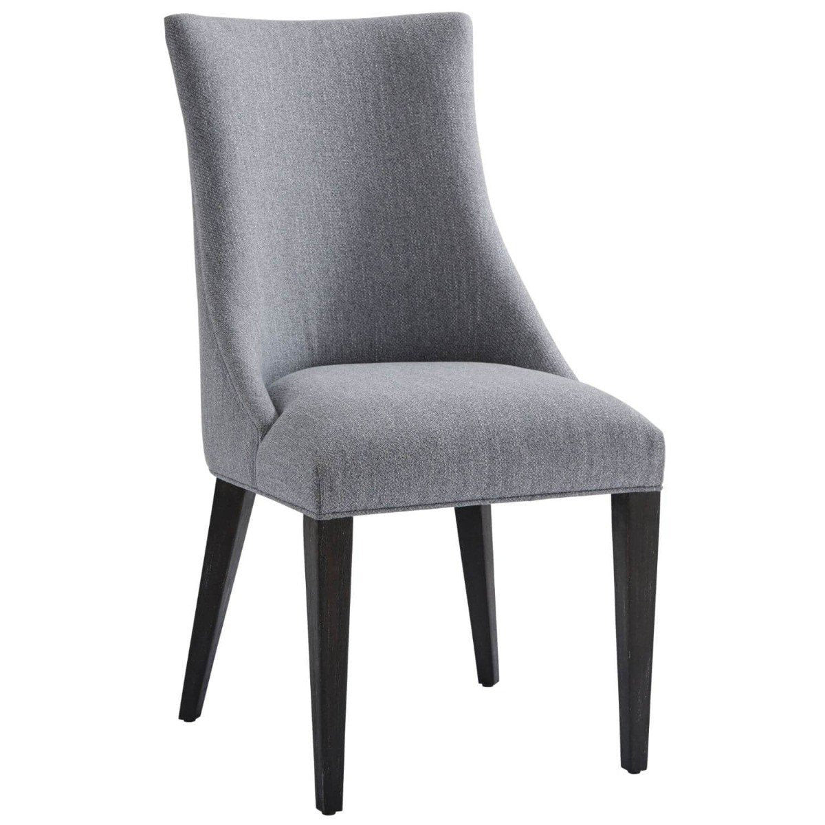 Ezra Dining Chair in Kendal Mercury by Theodore Alexander