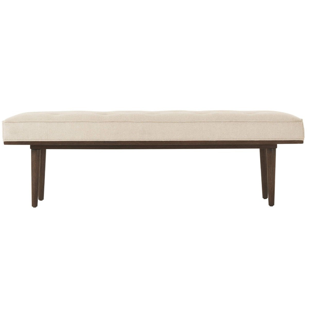 Lang Bench in Kendal Linen by Theodore Alexander