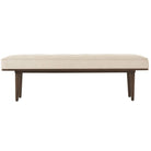 Lang Bench in Kendal Linen by Theodore Alexander