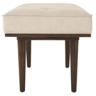 Lang Bench in Kendal Linen by Theodore Alexander