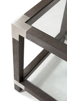 Square Side Table Rayan in Anise by Theodore Alexander