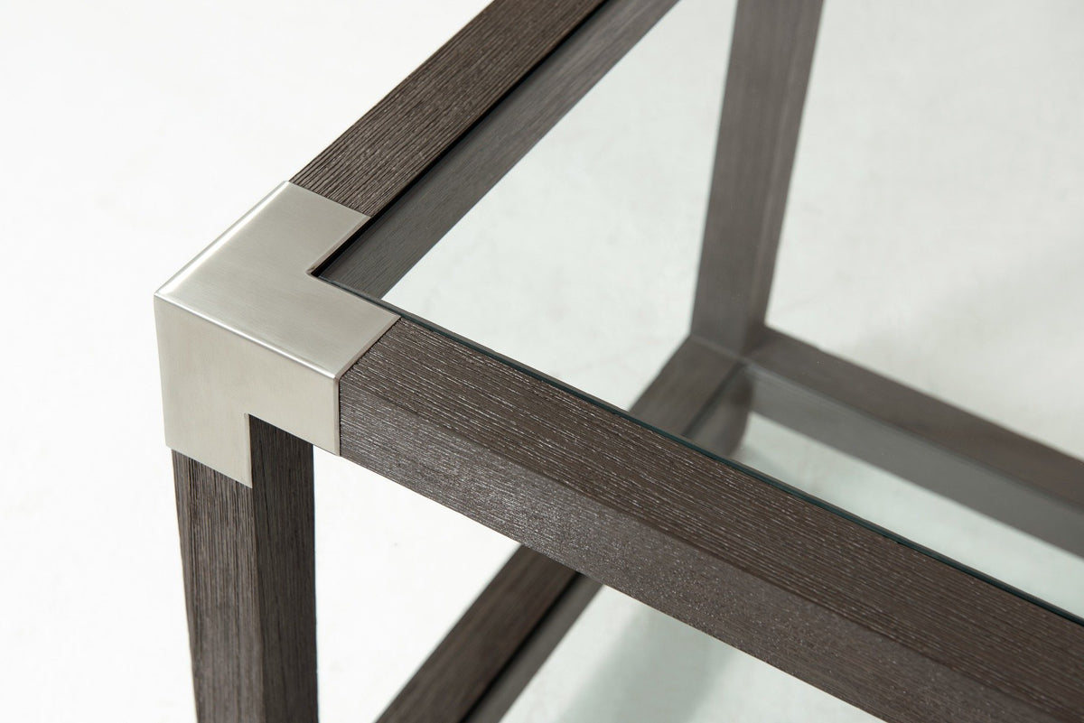 Square Side Table Rayan in Anise by Theodore Alexander