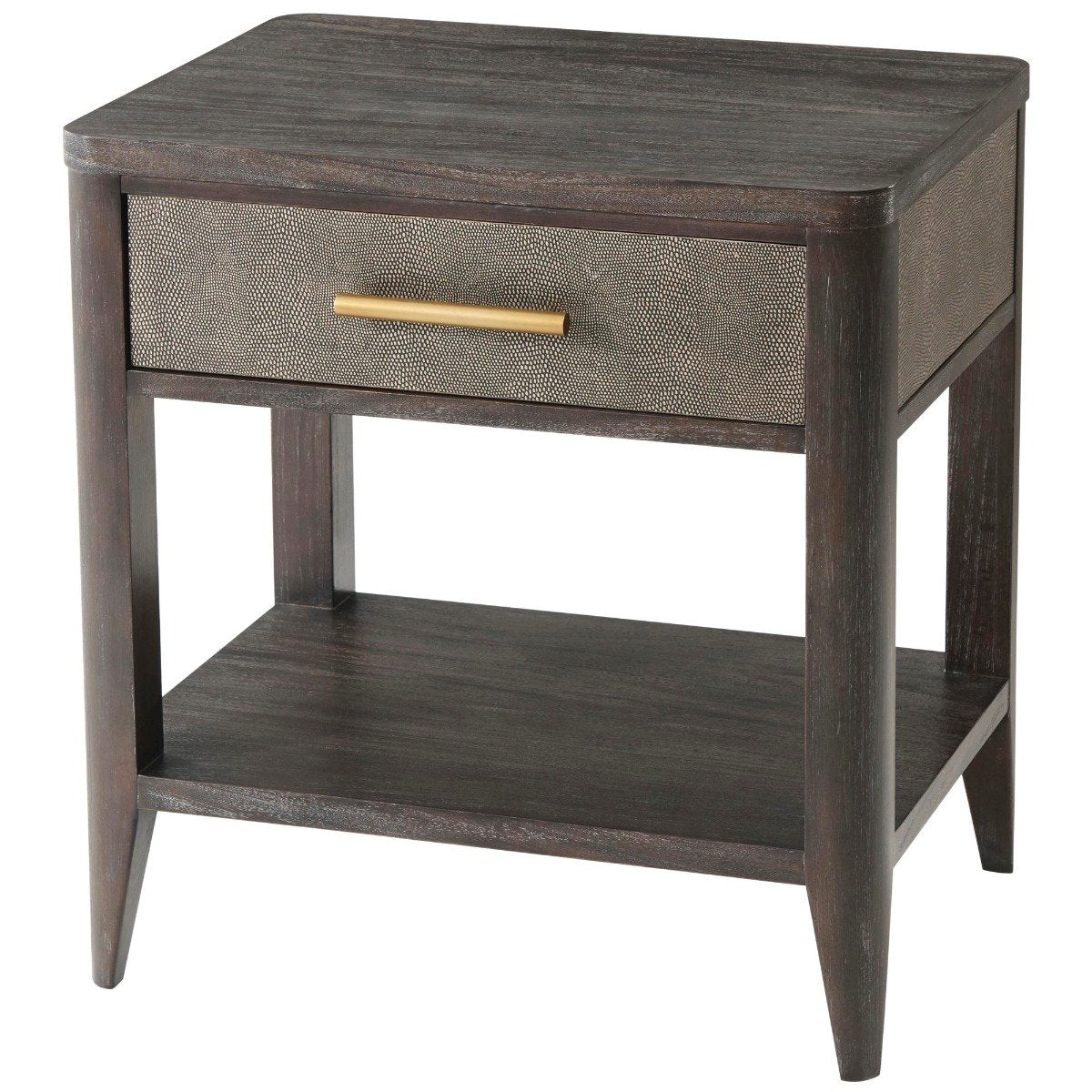 Small Bedside Table York in Rowan by Theodore Alexander