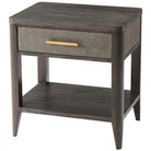 Small Bedside Table York in Rowan by Theodore Alexander
