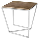Square Side Table Crazy X in Mangrove by Theodore Alexander