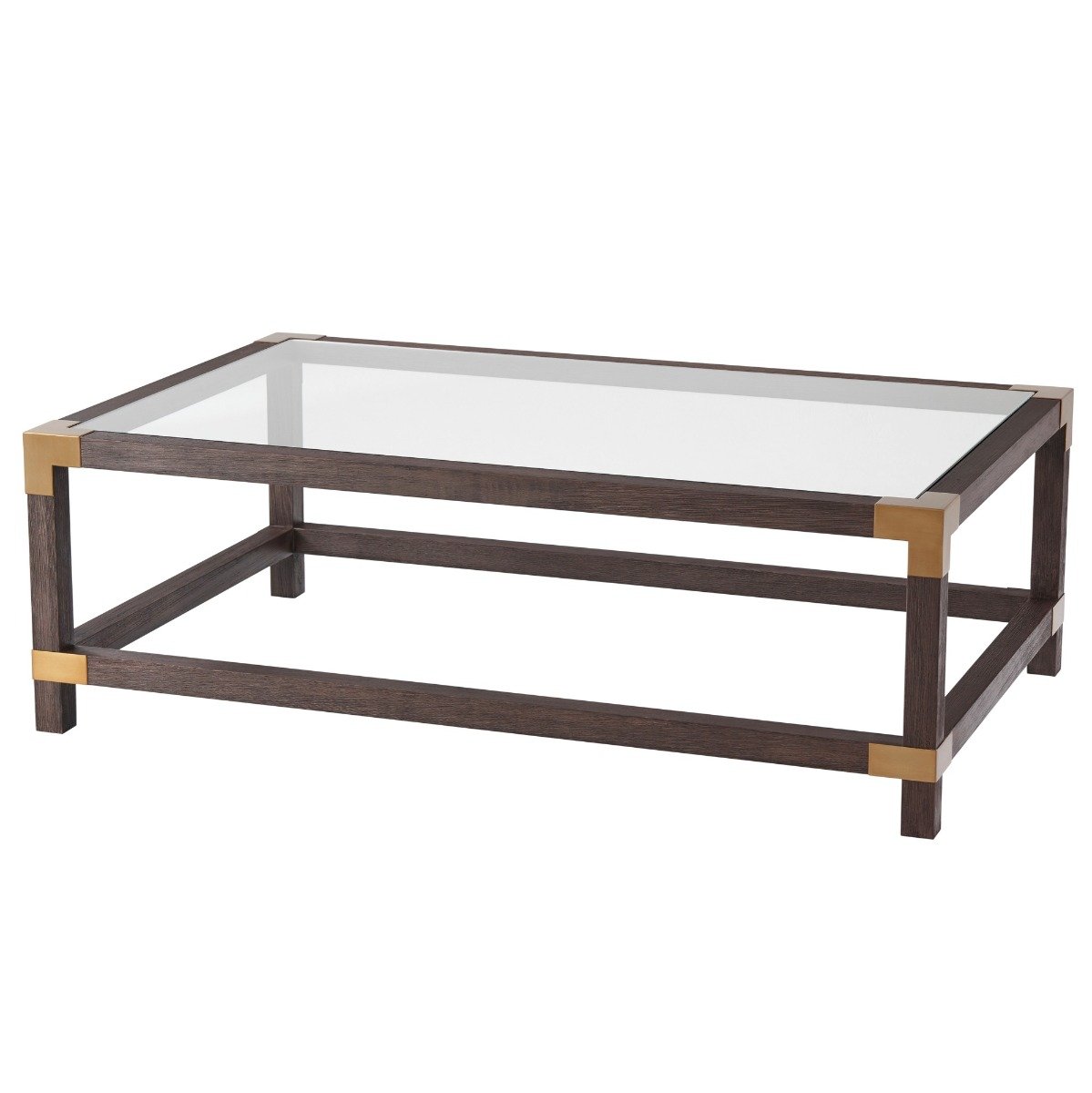 Boulevard Coffee Table in Cardamon by Theodore Alexander