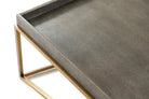 Tray Coffee Table Crazy X in Tempest by Theodore Alexander