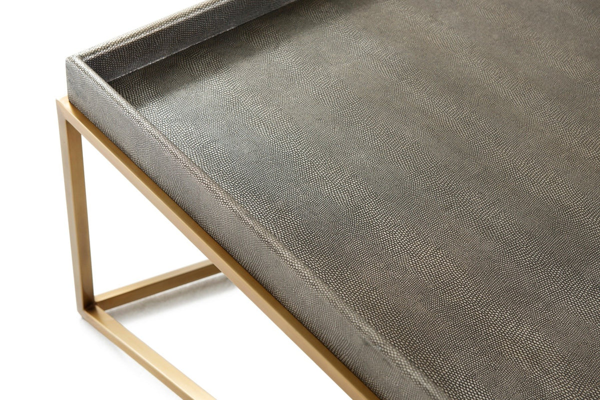 Tray Coffee Table Crazy X in Tempest by Theodore Alexander