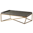 Tray Coffee Table Crazy X in Tempest by Theodore Alexander