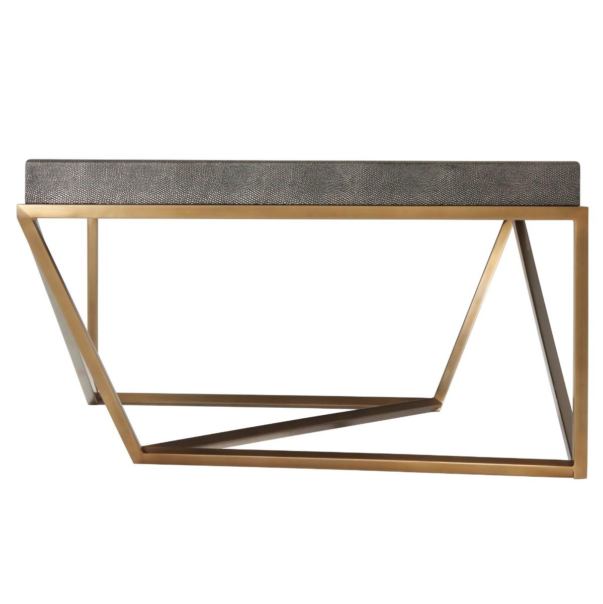 Tray Coffee Table Crazy X in Tempest by Theodore Alexander