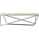 Crazy X Tray Coffee Table in Overcast by Theodore Alexander