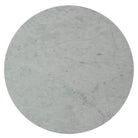 Adley Round Marble Dining Table in Gunmetal - 137cm by Theodore Alexander