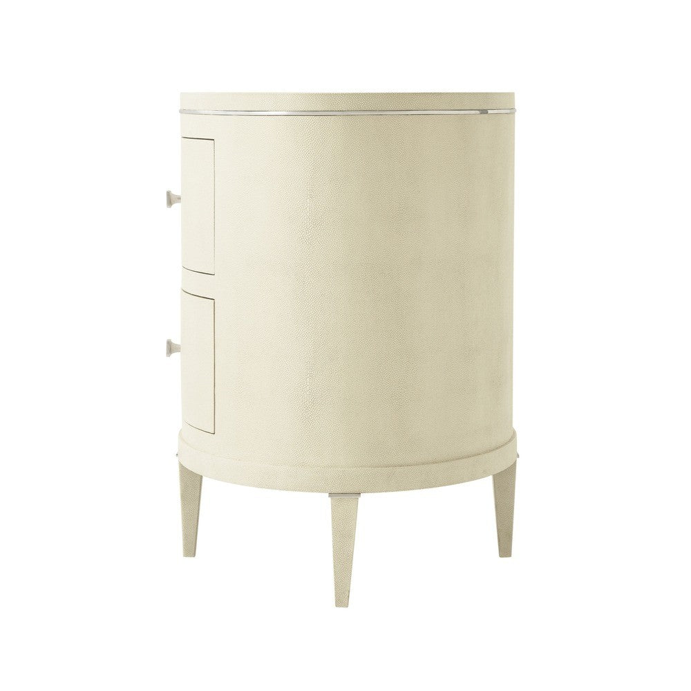 Bedside Chest Eli in Overcast Finish by Theodore Alexander