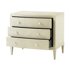 Adeline Bedside Table in Overcast by Theodore Alexander