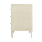 Adeline Bedside Table in Overcast by Theodore Alexander