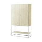 Townsend Bar Cabinet in Overcast by Theodore Alexander