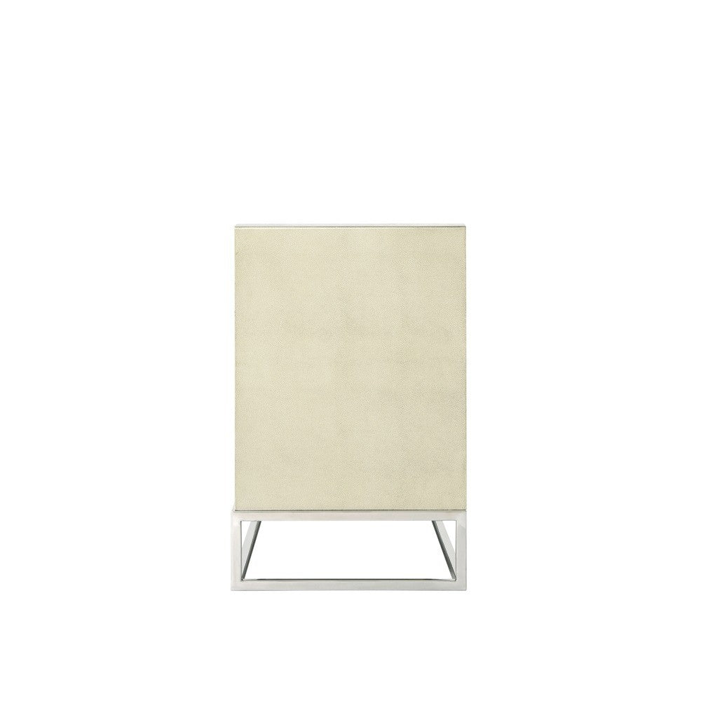 Fisher Media Console in Overcast - Small by Theodore Alexander