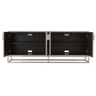 Fisher Media Console in Overcast - Small by Theodore Alexander