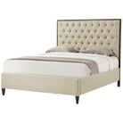 Talbot Bed Frame in Kendal Linen - UK King by Theodore Alexander
