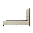 Super King Bed Frame Talbot in Kendal Linen by Theodore Alexander