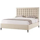 Super King Bed Frame Hampton in Kendal Linen by Theodore Alexander