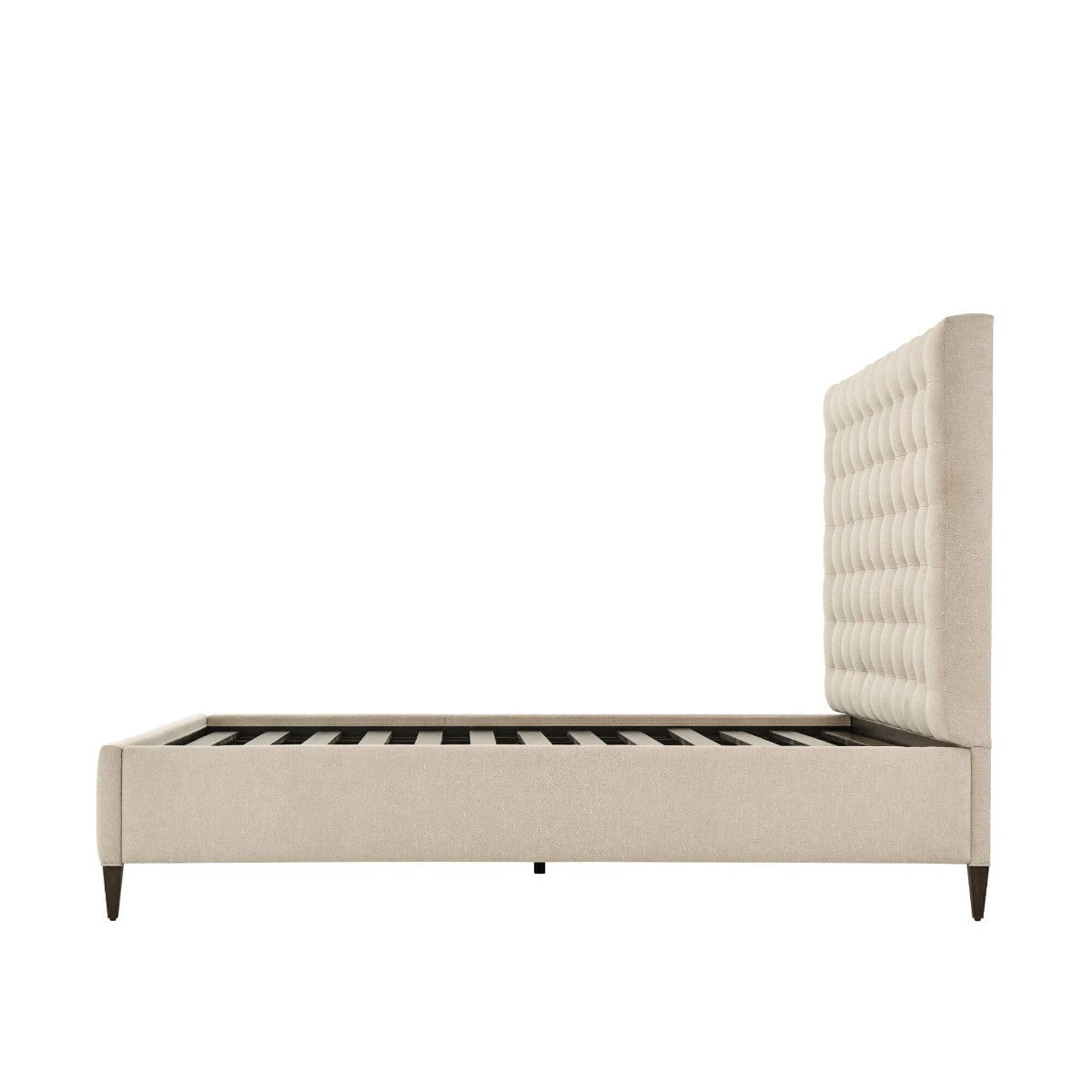 Super King Bed Frame Hampton in Kendal Linen by Theodore Alexander