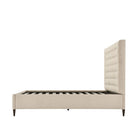 Super King Bed Frame Hampton in Kendal Linen by Theodore Alexander
