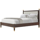 Markos Upholstered Super King Size Bed in Dark by Theodore Alexander